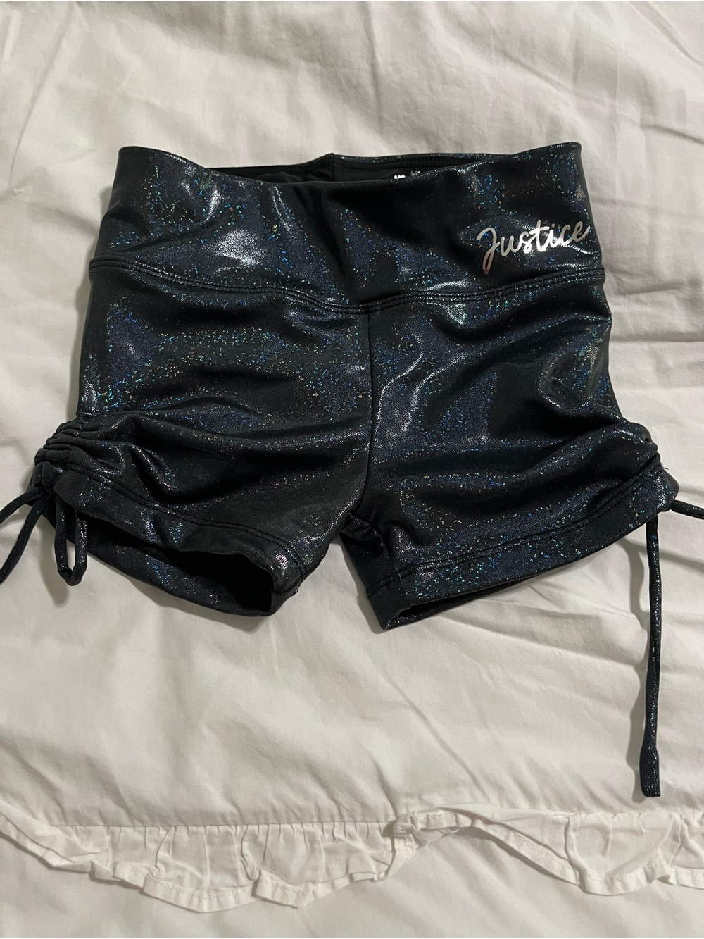 Justice gymnastics shorts size 5/6